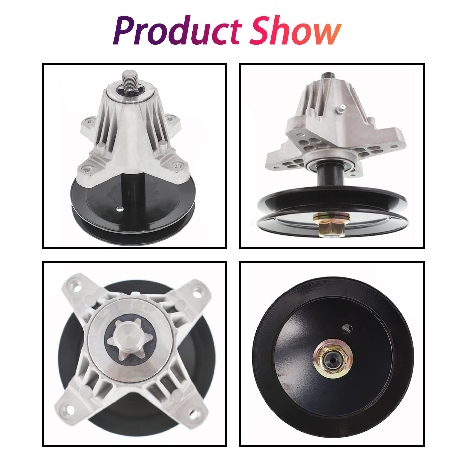 Amazon.com: 918-06991 2-Pack Spindle Assemblies W/Pulley